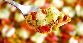 Conheça uma pastinha cheia de proteína com ovo e atum