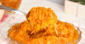 Doce de abóbora com coco para comer de colherada e se lambuzar