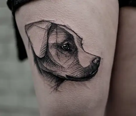 Tattoo de cachorro