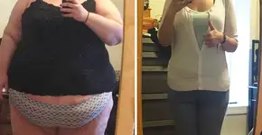 Perda de peso deixa homens e mulheres irreconhecíveis