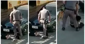 Mulher negra se manifesta após PM que pisou em seu pescoço ser absolvido