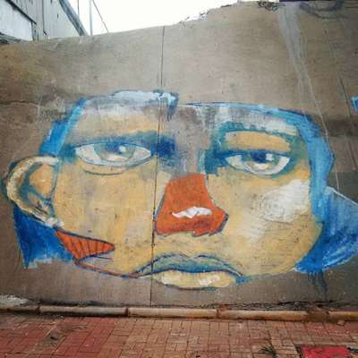 Graffiti sem local definido, clicado por @welderpierre