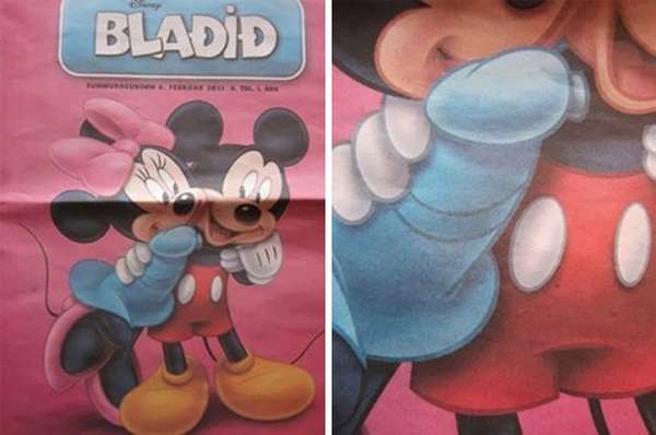 Desculpem estragar a sua infância. Mas que parece, parece.