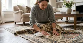 Demorei muito para entender por que na Suécia o tapete de lã não deve ser lavado com água quente