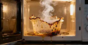 Esse é o verdadeiro motivo para não se esquentar plástico no micro-ondas