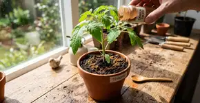 Na Espanha eles colocam canela no vaso para afastar formigas e fazem uma barreira para a raiz nunca apodrecer