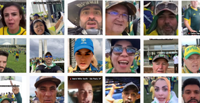 Perfil no Instagram expõe identidade de quem esteve em ato terrorista no DF