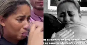 MC Loma chora após amigo fazer piada sobre pai ausente de sua filha