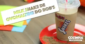 Descobrimos a receita: Milk Shake de Ovomaltine