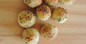 Bolinho de arroz sem farinha (vegano)