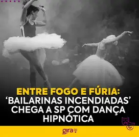 Um espetáculo que transforma perigo em arte — e tensão...