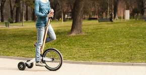 Conheça a “meia-bicicleta” que promete ser uma nova opção em mobilidade