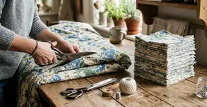 É por isso que sua capa de edredom usada vale ouro na cozinha