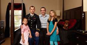 Fotografias retratam casais gays no exército norte americano