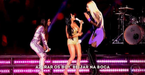 Pabllo Vittar ‘gigante’ vira meme ao lado de Simone e Simaria