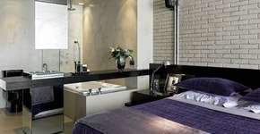 Banheiro integrado a outros cômodos pode ser solução para casas menores