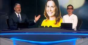 Bonner e Renata se emocionam ao anunciar morte de Susana Naspolini